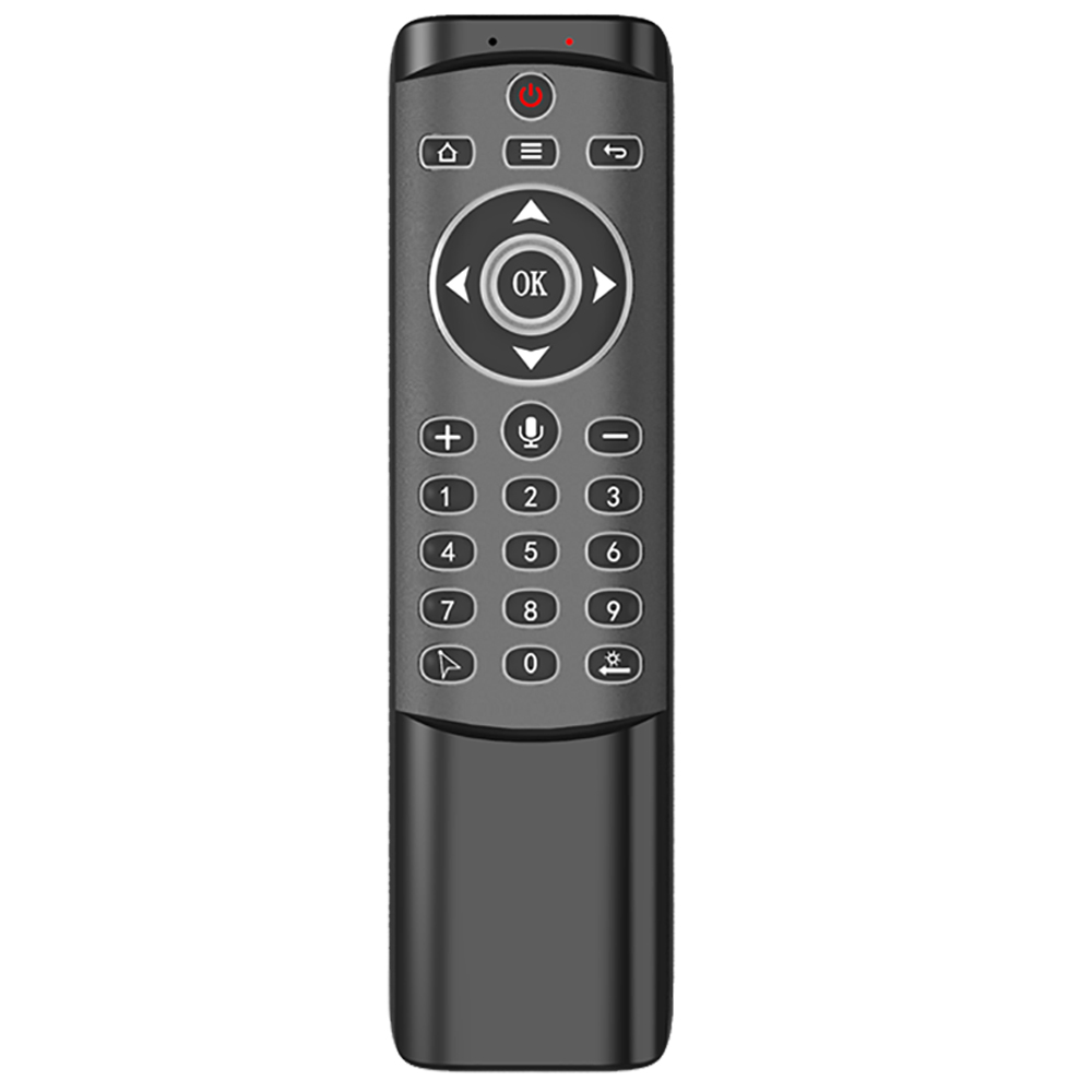 Điều Khiển Từ Xa Bằng Giọng Nói Không Dây 2.4g Với Chuột IR Learning Backlit Cho TV Thông Minh AnDroid TV Box Máy Chiếu