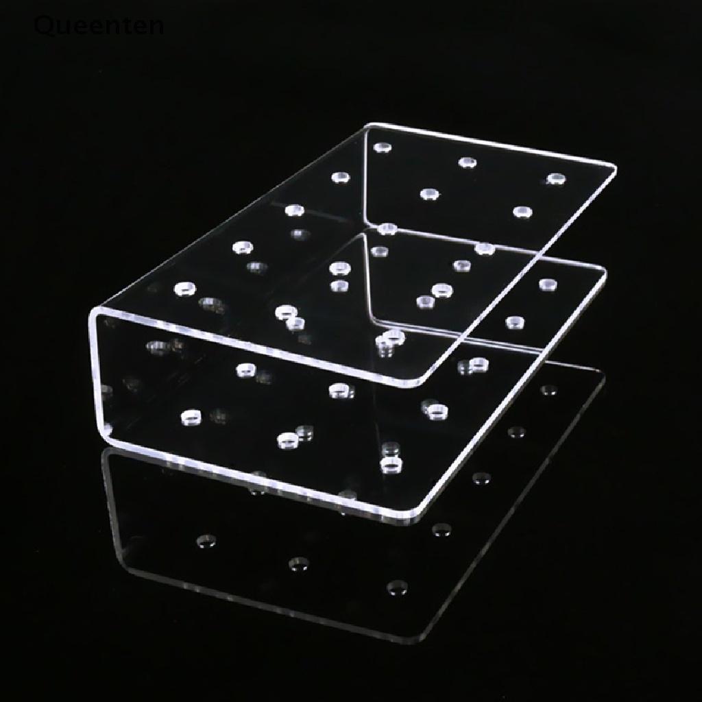 Queenten Cake Lollipop Holder Display Stand 15 Hole Clear Acrylic Holder Candy Holder QT