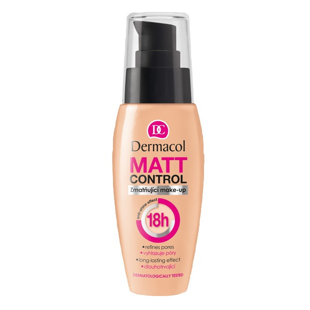 Kem Nền Kiềm Dầu Dermacol Matt Control Make-up 30ml