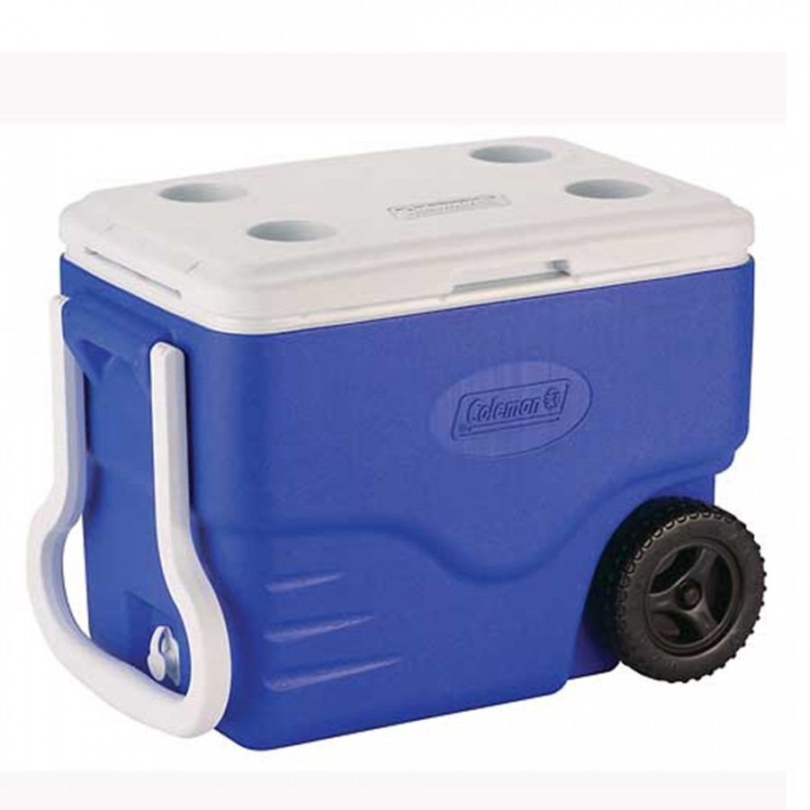 Thùng giữ nhiệt Coleman 6240A718G - 37.8L - Xanh - 40 QT Wheeled Cooler (Blue)