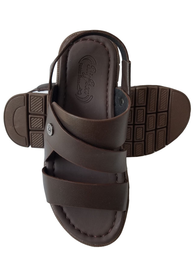 GIày Sandal Nam Da Bò BIGGBEN Cao Cấp SD115