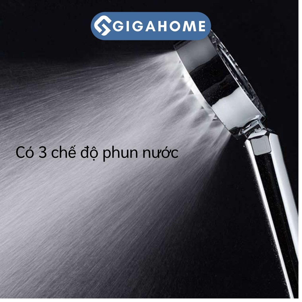 Đầu Vòi Hoa Sen Tăng Áp 2 Mặt Có Khoang Đựng Sữa Tắm Tiện Lợi