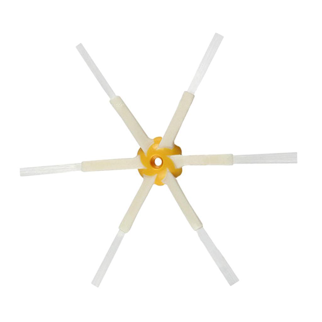 2xReplacement 6-Arm Side Brush For  Roomba Vacuum Cleaner 500 600 Series