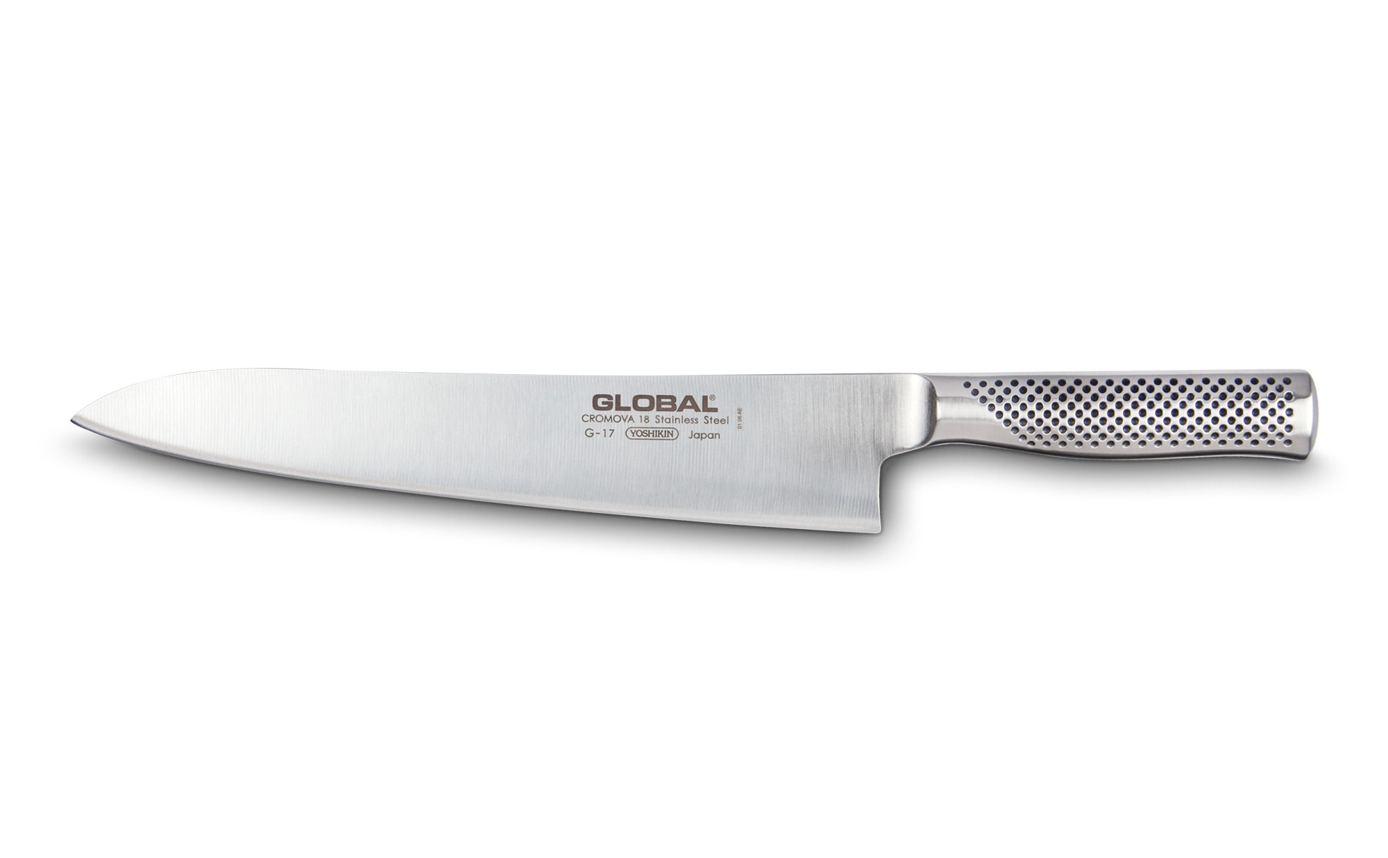 Dao bếp Nhật cao cấp Global G17 Chef - Dao thái thịt cá (270mm)- Dao bếp Nhật chính hãng