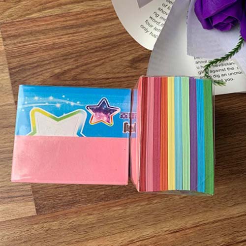 Giấy Gấp Origami, Giấy Thủ Công Gấp Hạc Gấp Hoa Gấp Hình Động Vật (7.5x7.5cm) 400 tờ.