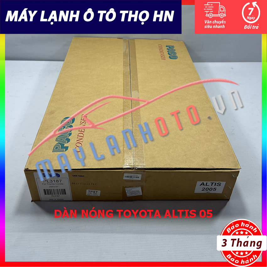 Dàn nóng Toyota Altis 2005 Hàng xịn Thái Lan