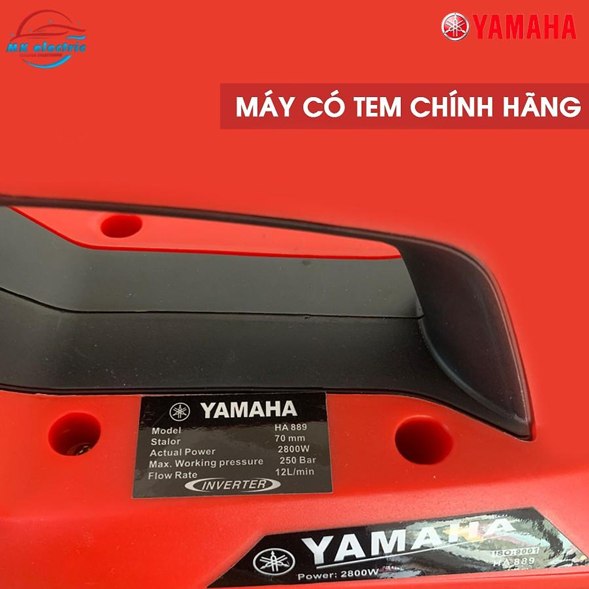 MÁY RỬA XE YAMAHA HA889 TẶNG PHỤ KIỆN THEO MÁY ĐẦY ĐỦ, MÁY RỬA XE MINI GIA ĐÌNH CÔNG SUẤT MẠNH