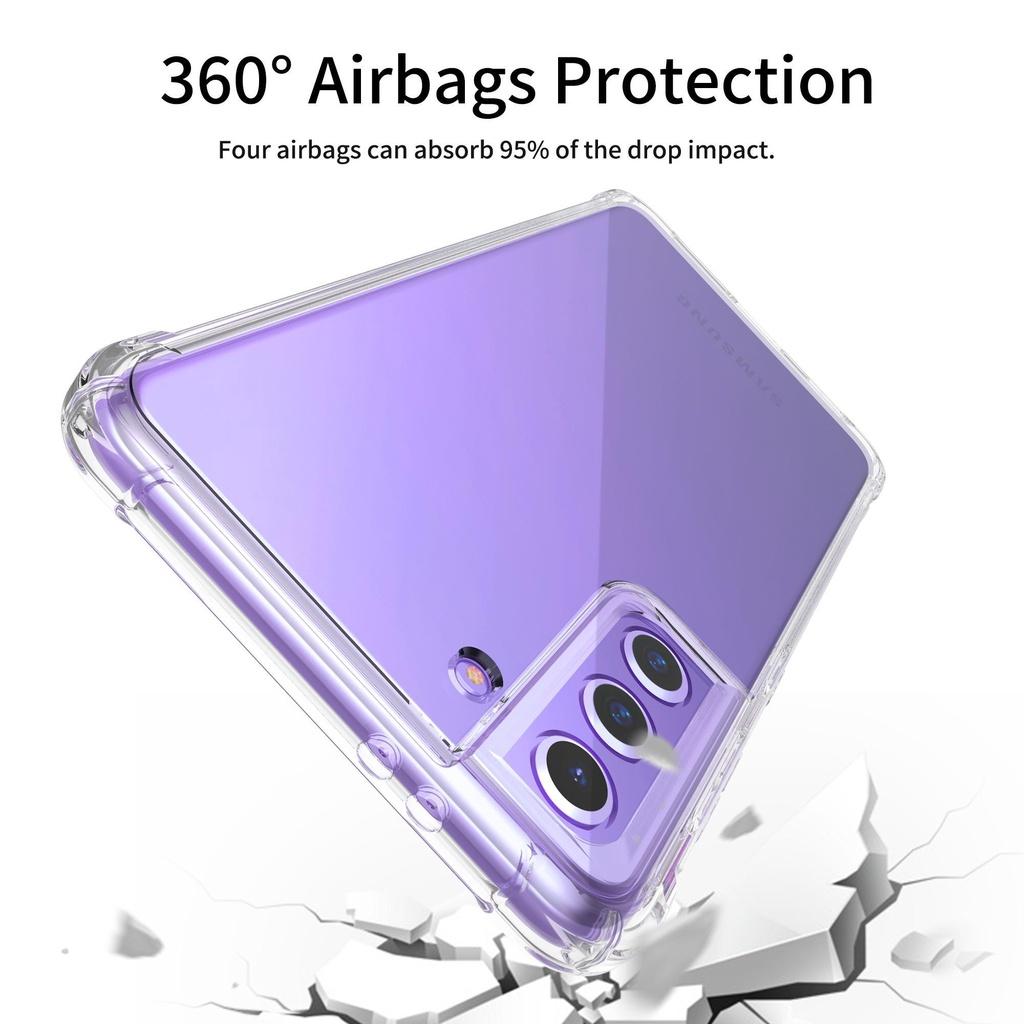 Ốp lưng trong suốt chống sốc dành cho SamSung S21, S21 Ultra, S21+ Plus