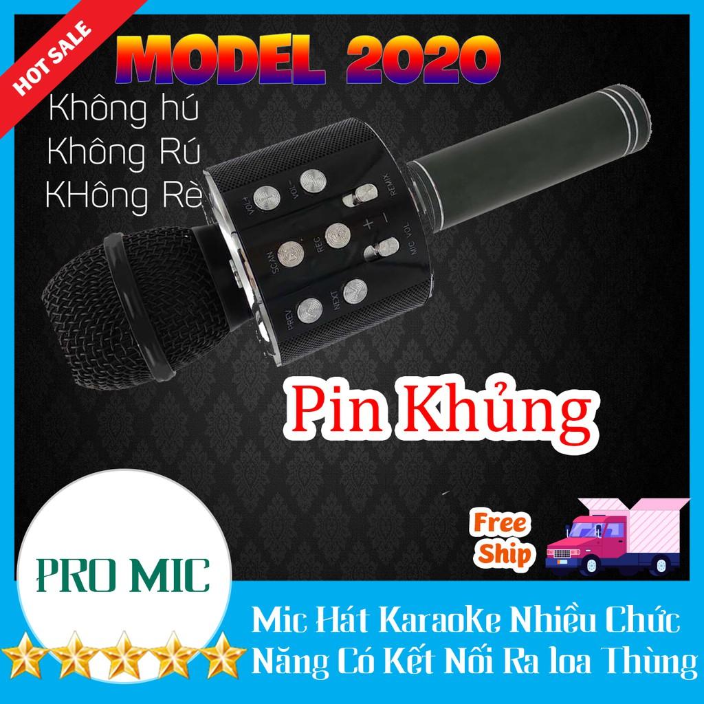 Mic Karaoke Ds 868 - 858 Kết Đa Chức năng Kết nối TV, MTB,ĐT,.....kiêm loa bluetooth- kết nối Ra Loa thùng 2021