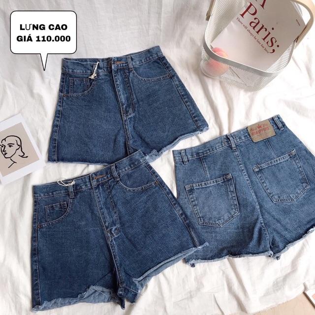Quần short thái lưng cao- hình thật shop chụp