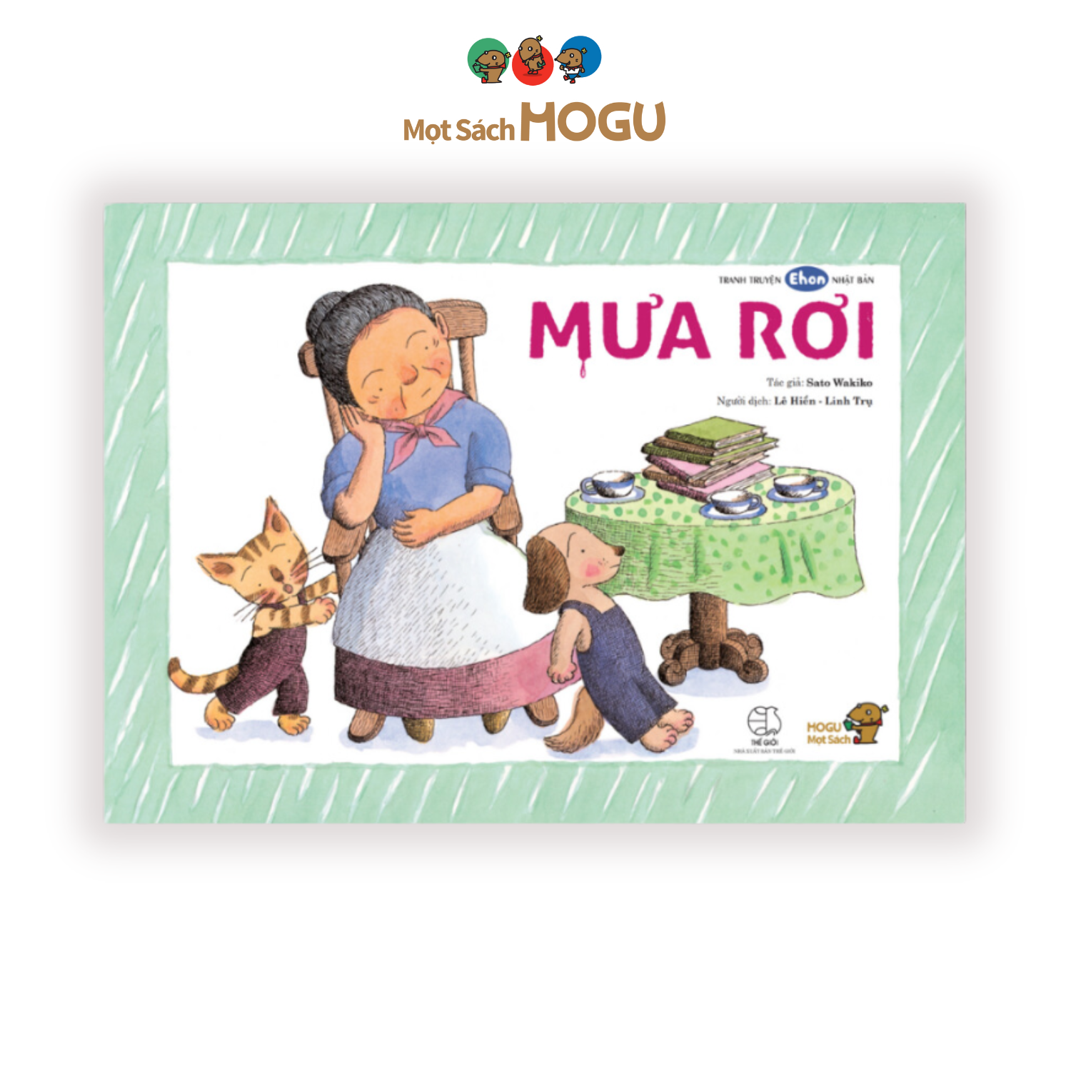 Truyện Tranh Ehon - Mưa rơi