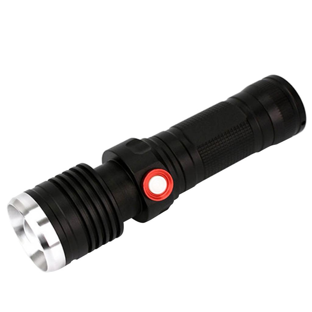 Portable Torch Flashlight USB Rechargeable Led Light High Powered Lamp