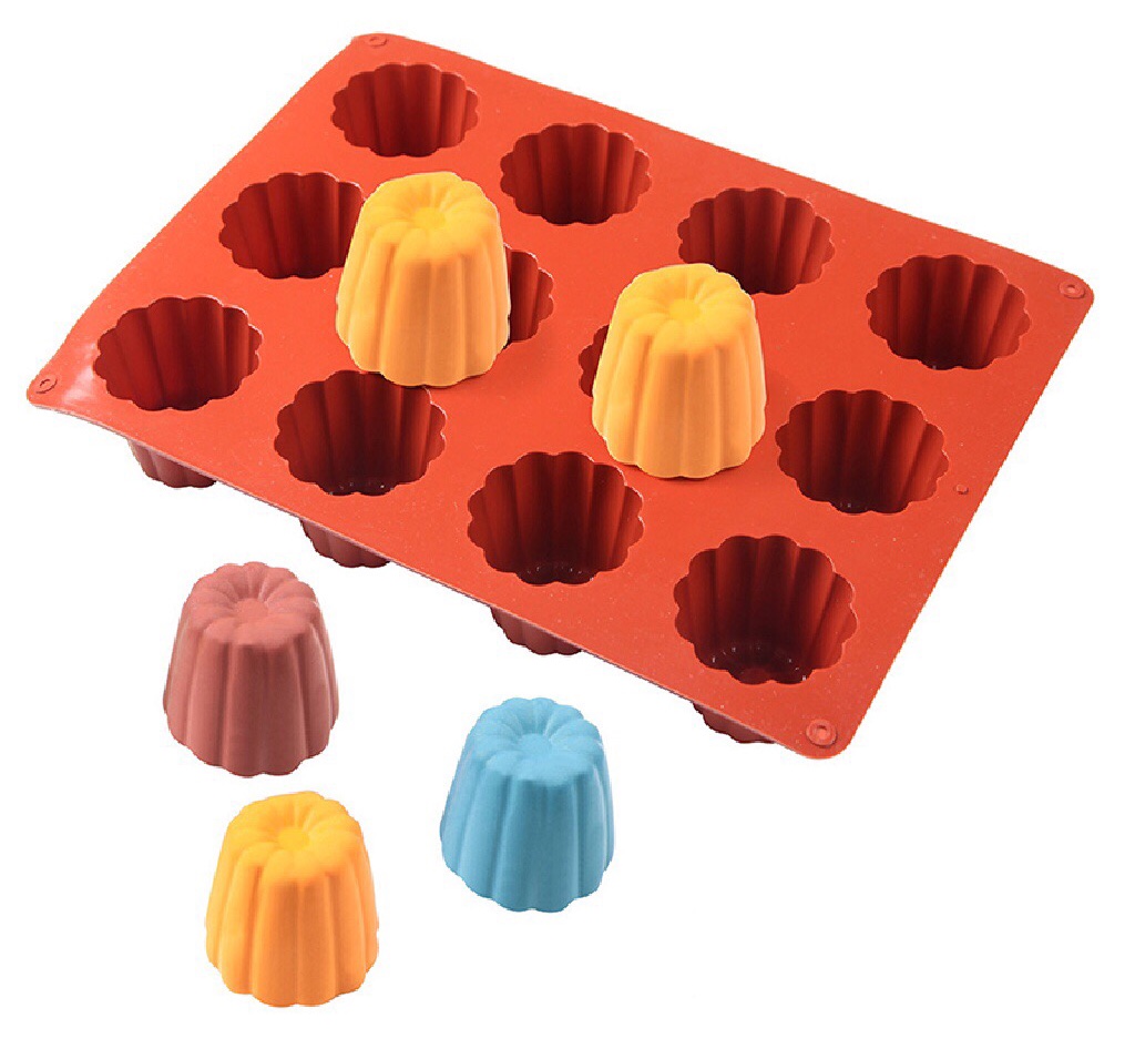 Khuôn silicon làm bánh canele