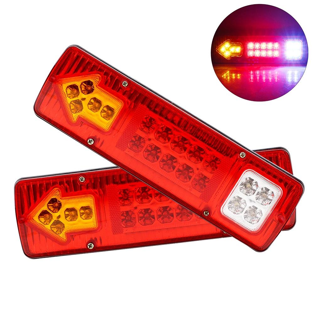 Đèn xi nhan đuôi xe tải/tàu thuyền 19 bóng LED 12V 24V