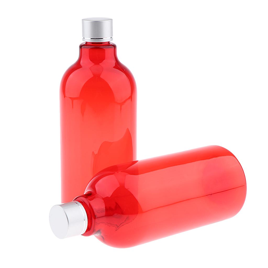 2 Cái Rỗng Lotion Du Lịch Lotion Dầu Gội đầu Chai Chứa đầy 500mL
