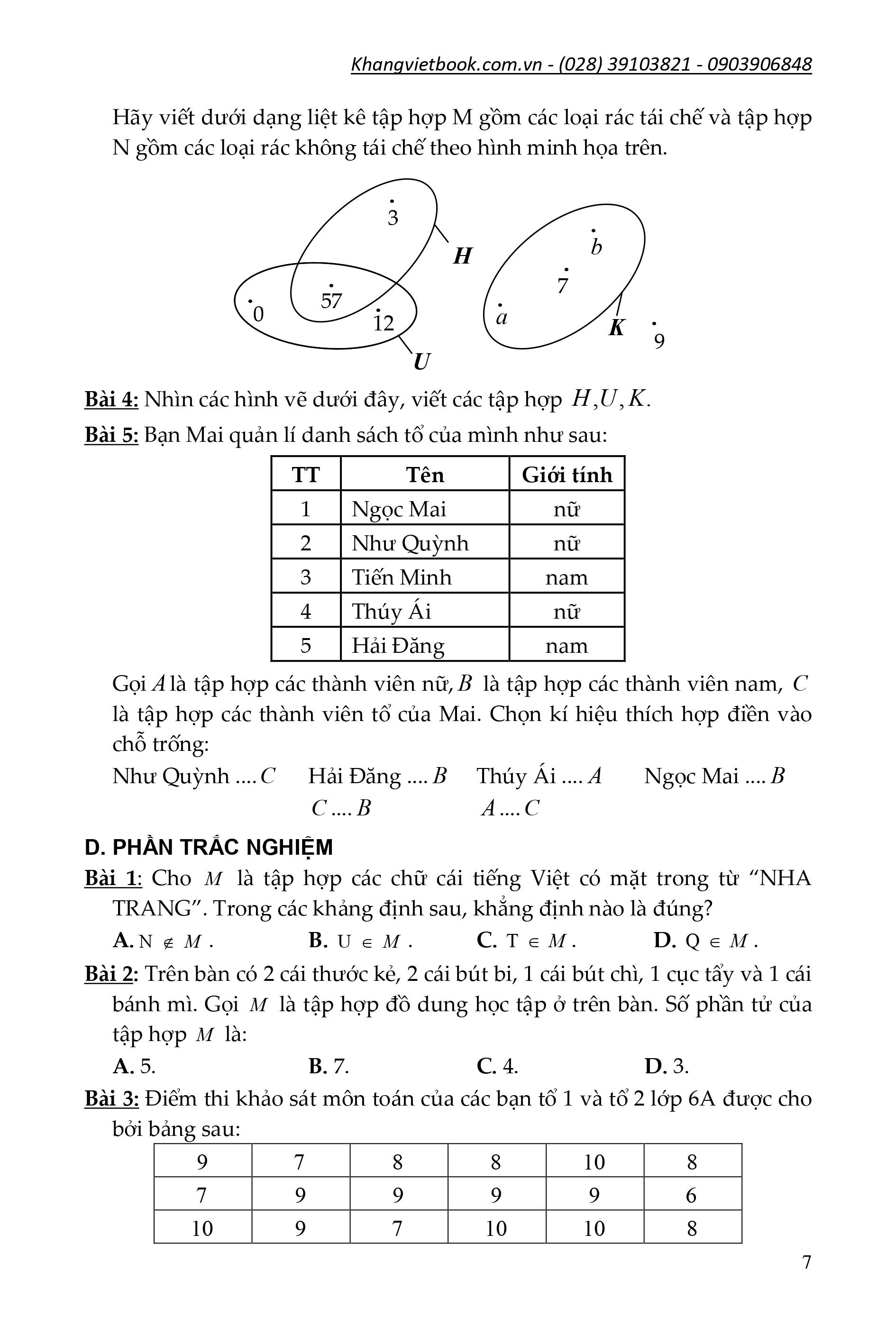 Phương Pháp Giải Các Dạng Toán Thực Tế 6 (Tài Liệu Dùng Chung Cho Các Bộ Sách)