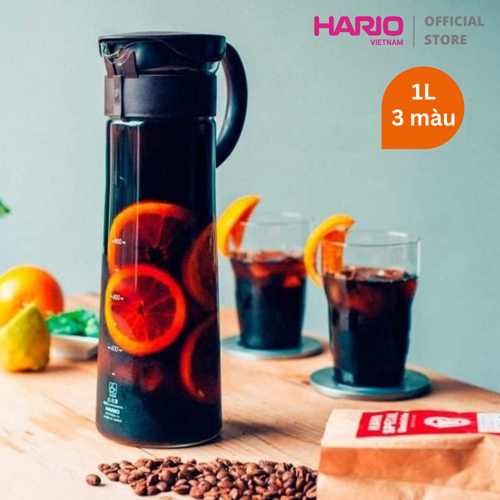 Bình pha trà cà phê Cold Brew Hario MCPN 600ml / 1L