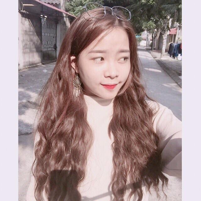 Tóc giả kẹp U V xoăn sóng nước