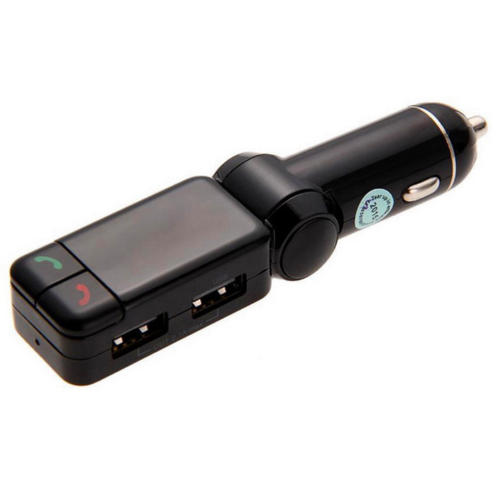 Tẩu Nghe Nhạc MP3 Bluetooth Đa Năng Kiêm Sạc Điện Thoại BC-06 Trên Ô Tô - Hàng Nhập Khẩu