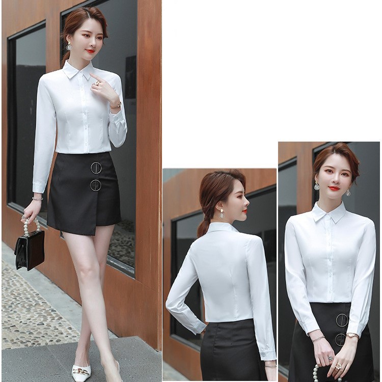 Áo sơ mi nữ, sơ mi nữ dài tay công sở S32