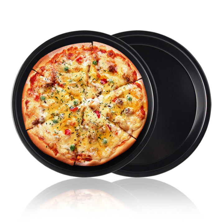 Khuôn nướng bánh Pizza kích thước 10inch - Tặng cọ quét dầu - B0011