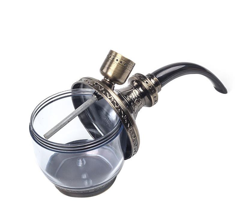 Tẩu thuốc lọc bằng nước giá rẻ, nhựa ABS, đẹp, bảo vệ sức khỏe ( màu giao ngẫu nhiên)