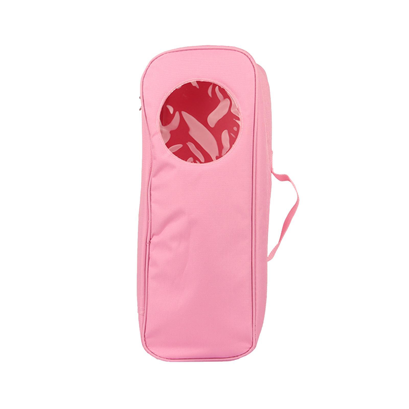 Doll Storage Bag Doll Toy Organizer with Clear Window Carrying Bag Suitcase Zipper Doll Case for 14'' Girl Doll Closet Wardrobe Makeovers