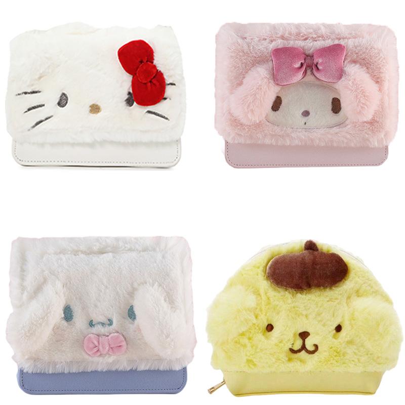 Mới Sanrio Sang Trọng Anime Hoạt Hình Kitty Mỹ Giai Điệu Cinnamoroll Pompom Purin Dễ Thương Làm Đẹp Du Lịch Sang Trọng Ba Lô Quà Tặng Sinh Nhật Cho Trẻ Em