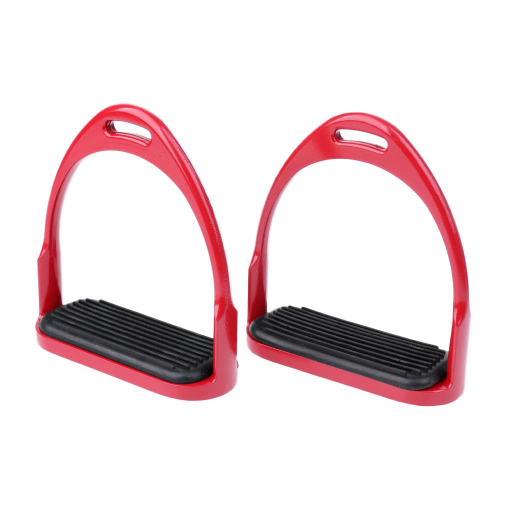Aluminum s Horse Riding Equestrian Safety Lightweight  Red