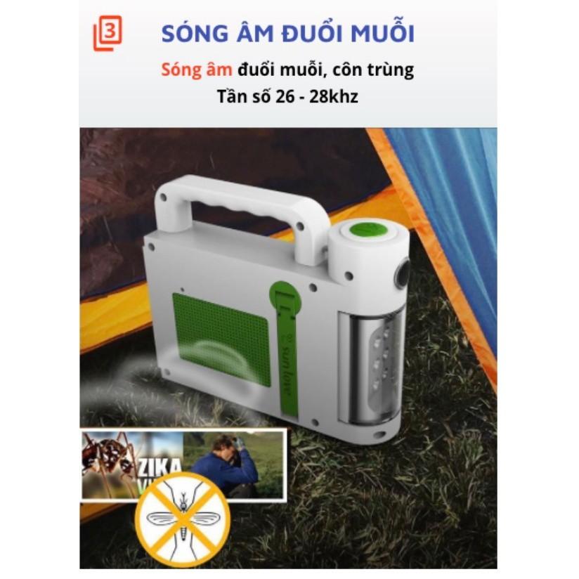 ĐÈN PIN BEN LIGHT CHỐNG MUỖI TUYỆT ĐỐI SỬ DỤNG NĂNG LƯỢNG MẶT TRỜI