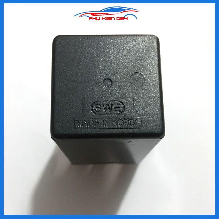 Rơ Le relay chớp xi nhan 3 chân SWE Hàng Made In Korea cho ô tô xe máy 12/24V