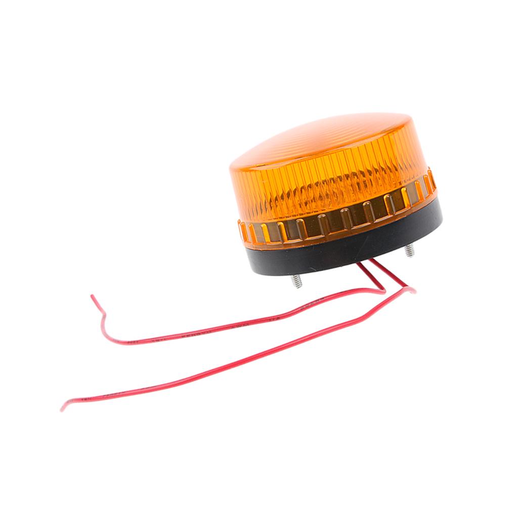 Đèn LED Khẩn Cấp Đèn Báo Hổ Phách Nhấp Nháy Cảnh Báo Tín Hiệu Đèn Báo DC24V