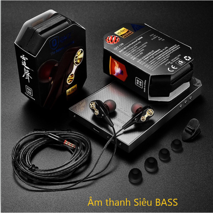 Tai Nghe Chống Ồn XSmart CK8 PRO NEW BASS 2021 Full hộp Giải Trí Chơi Game Cực Đã Có Mic Đàm Thoại - Hàng Chính Hãng