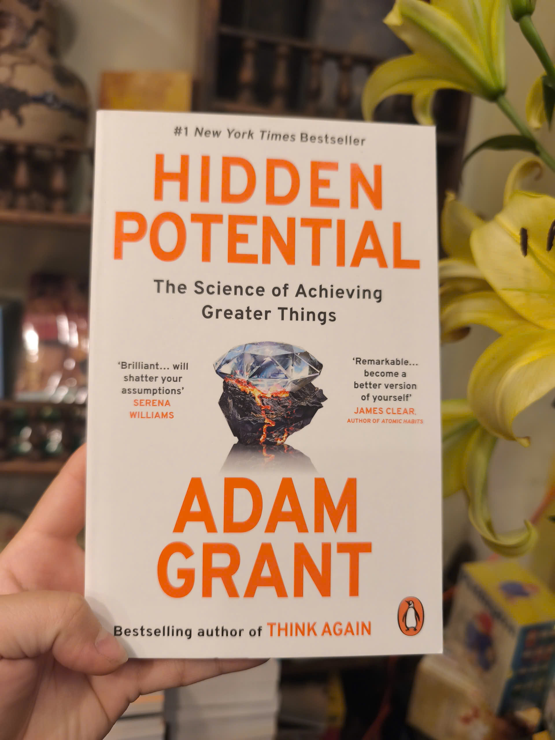 Sách - Hidden Potential by Adam Grant | Psychology / Self Help / Ngoại văn Tâm lý học Nhập khẩu