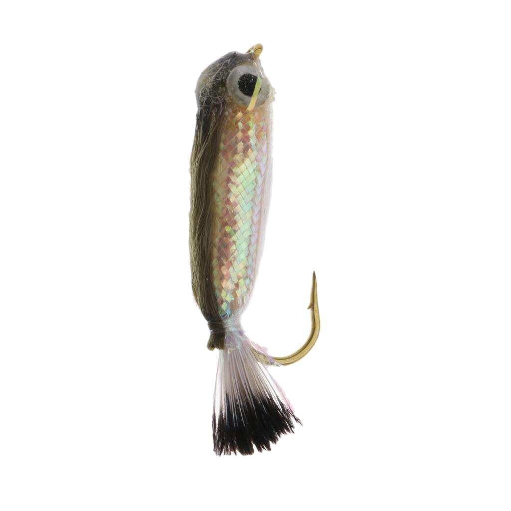 Fly Fishing Flies Hand-tied Wet Sinking Flies Hooks for Bass Salmon Carp