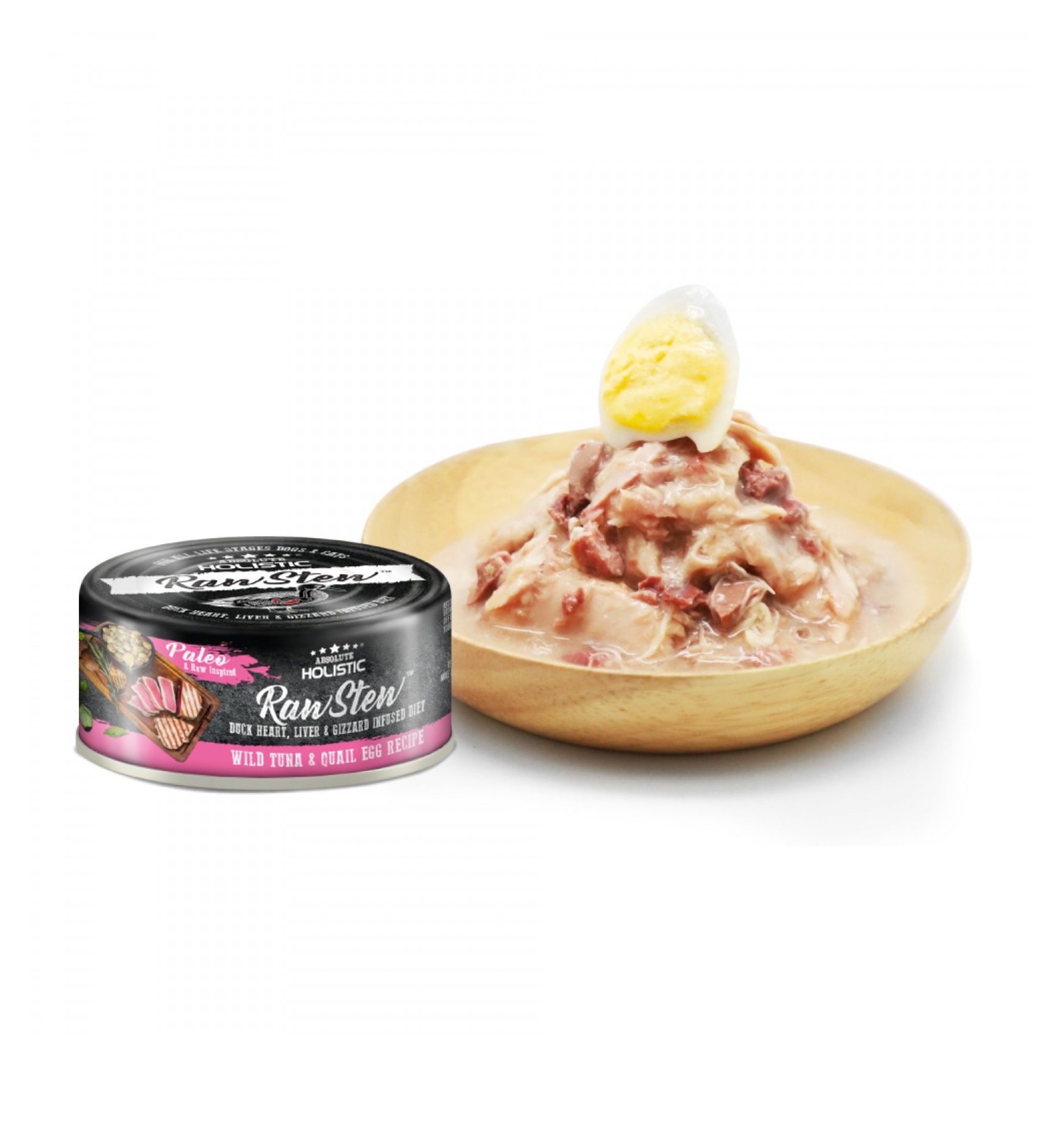 Pate bổ sung dinh dưỡng cho chó & mèo mọi độ tuổi ABSOLUTE PET HOLISTIC RAW STEW [ 70g