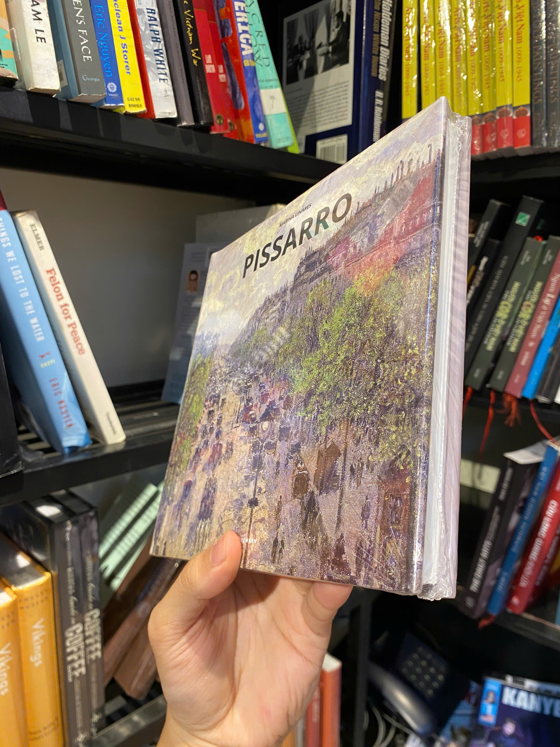 Sách - Pissarro - Nghệ thuật tiếng Anh/ Art Book in English