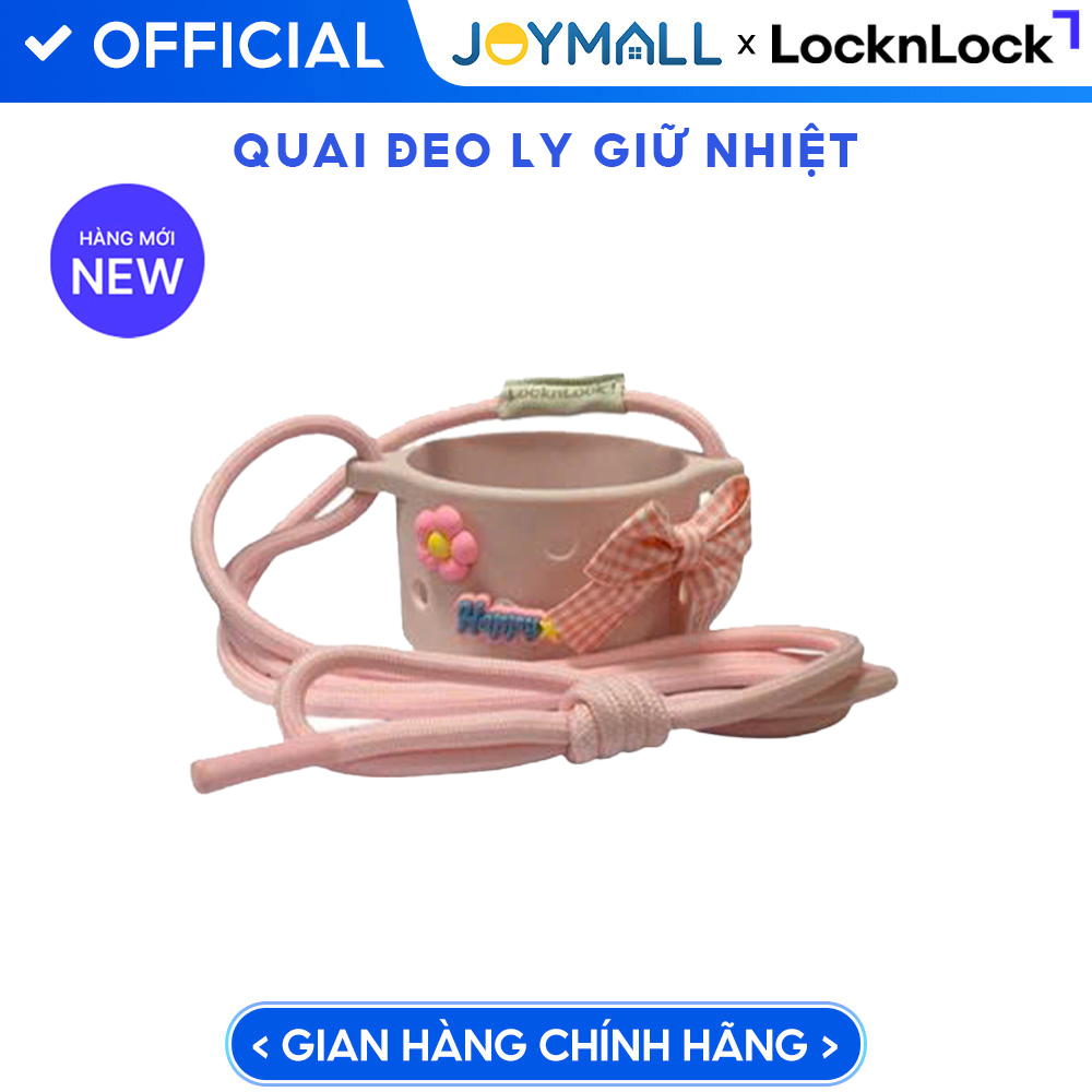 Quai Đeo Ly Giữ Nhiệt LocknLock TLL076 Siliconesleeve Set, Hàng Chính Hãng, Chống Nước - JoyMall