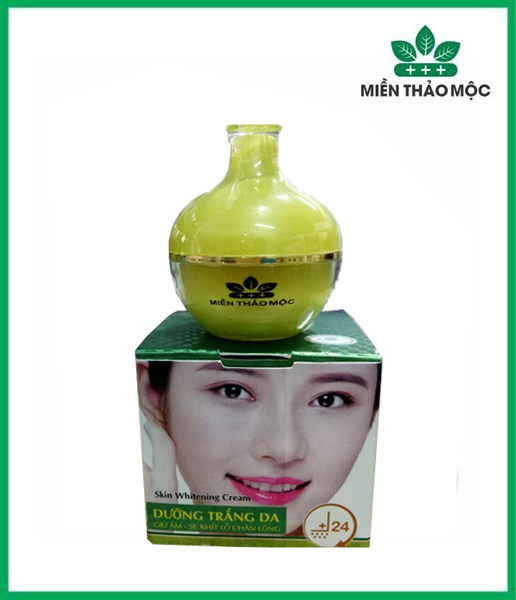 Kem Dưỡng Trắng Da, Giữ Ẩm Miền Thảo Mộc 10g