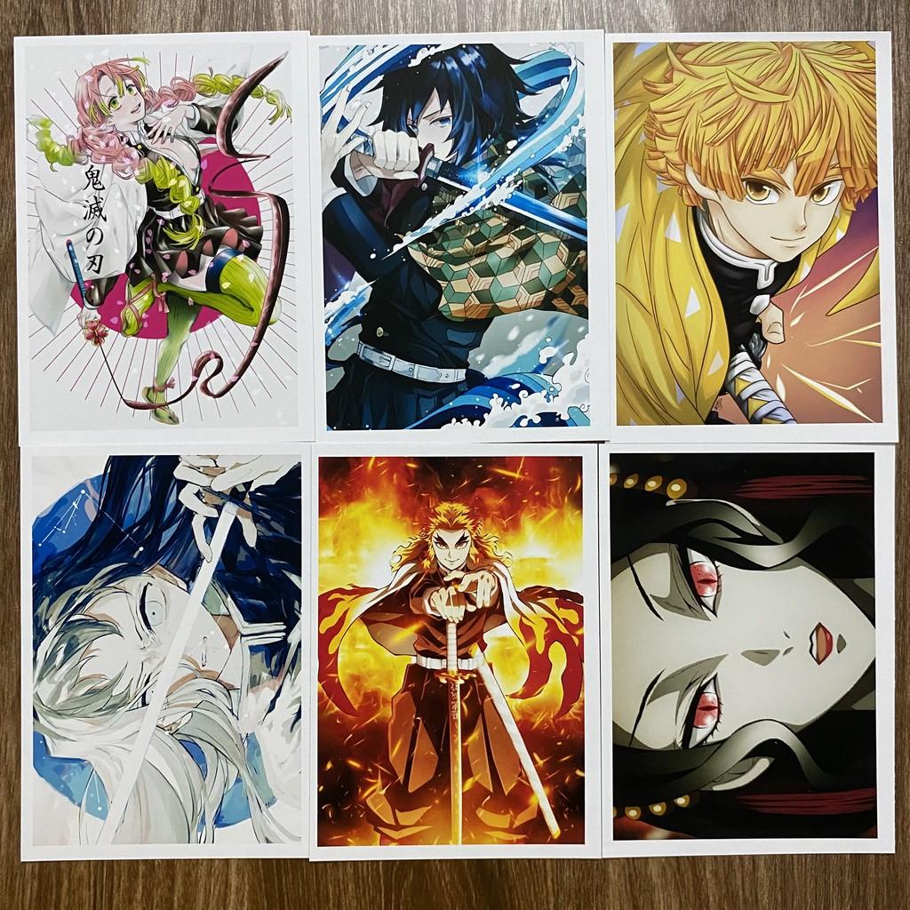 Bộ 20 tấm postcard Kimets no Yaiba - Thanh gươm diệt quỷ