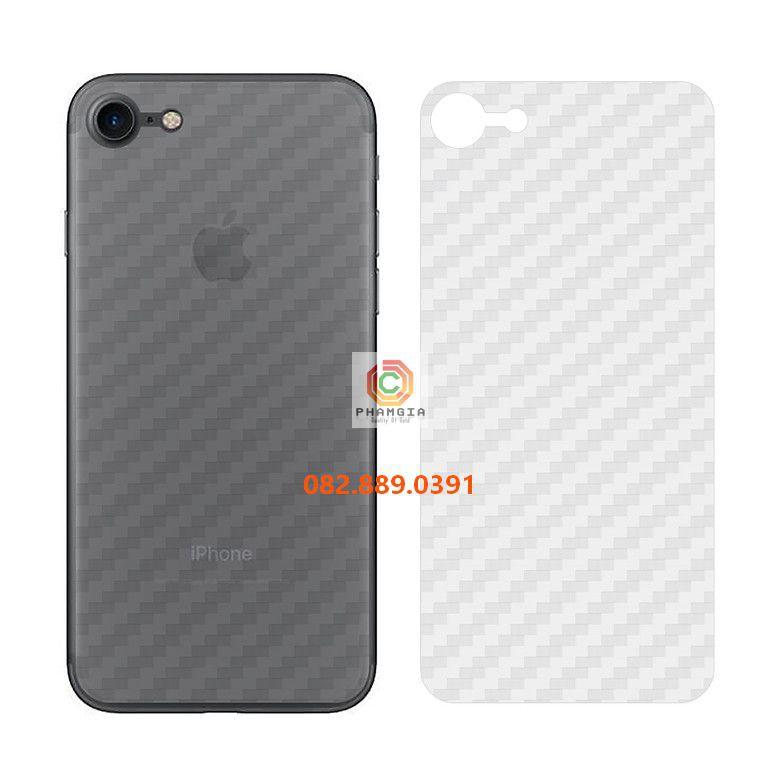 Miếng Dán Carbon Mặt Sau Của Dòng Máy Iphone