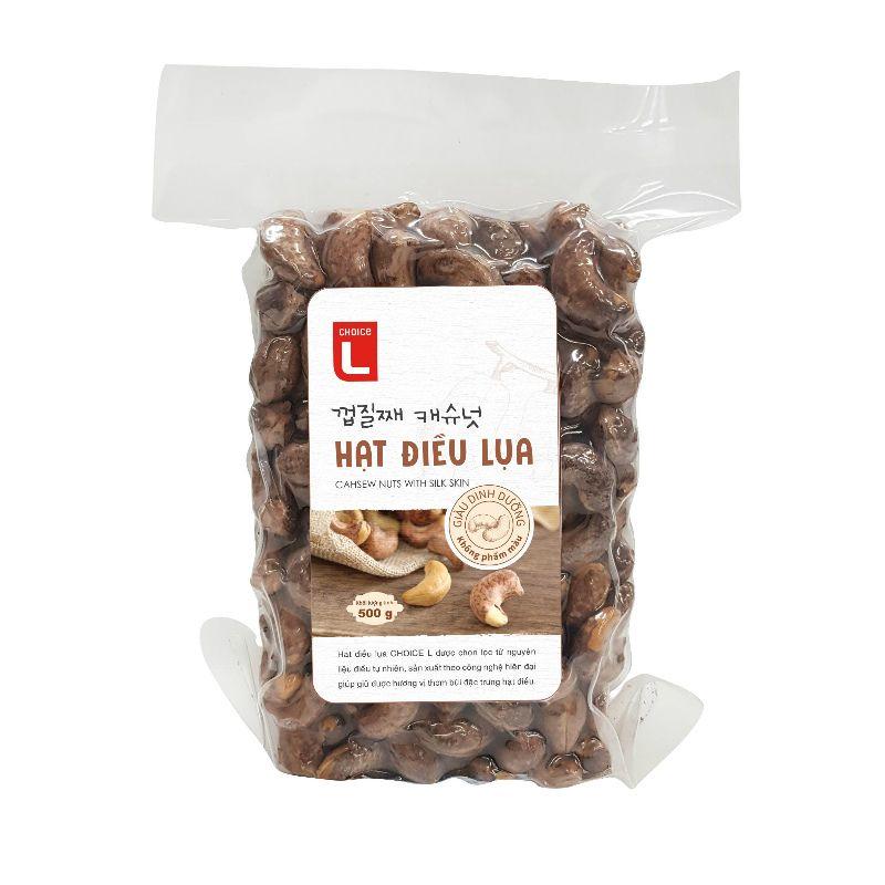 Hạt Điều Lụa Choice L 500G – 8935273629028
