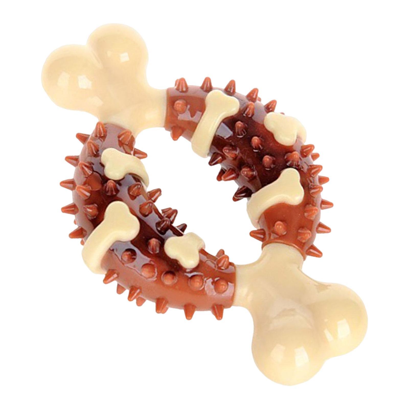 Dog Chew Toy Durable Silicone Portable Tough Chewer for Boredom Relaxing