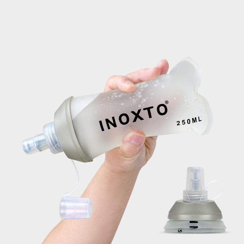 Vest chạy bộ,bình nước mềm chạy bộ Inoxto dung tích 250ml,450ml,1500ml