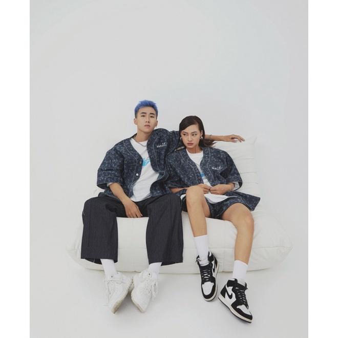 Set Áo Bóng Chày DENIM và Quần shorts UNISEX - OHNIL