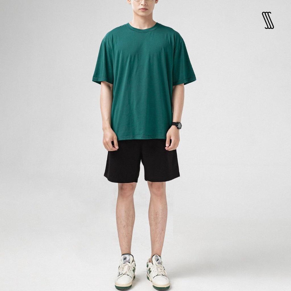 Áo thun cotton nam nữ unisex SSSTUTTER phông trơn nhiều màu cổ tròn ngắn tay thấm mồ hôi GREAT LIFE TEE - REGULAR
