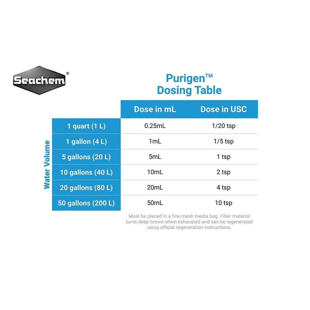 Vật liệu lọc Purigen seachem -làm trong nước- Seachem Purgien giúp khử mùi hôi tanh-phụ kiện thủy sinh-shopleo