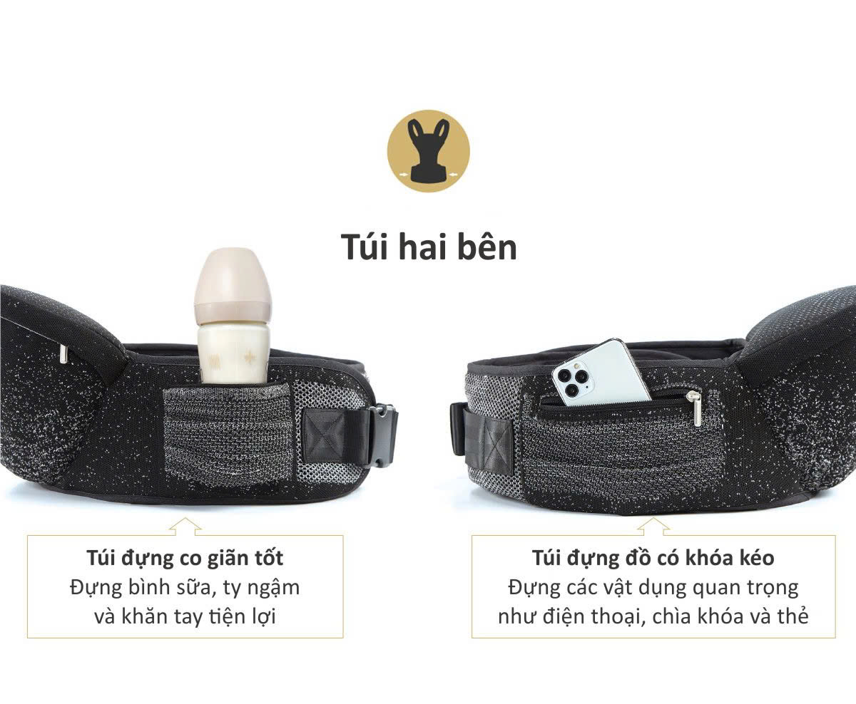 ĐỊU NGỒI ĐA NĂNG CHO BÉ 5IN1 KU-PLUS - KU2563
