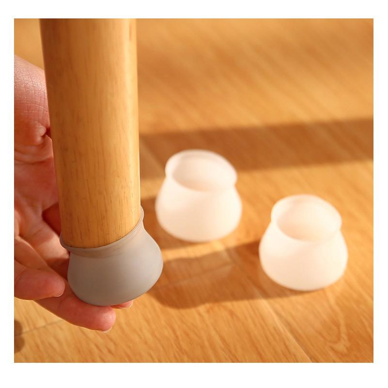 Bọc Chân Bàn Ghế Silicon Chống Trơn Trượt Trầy Xước