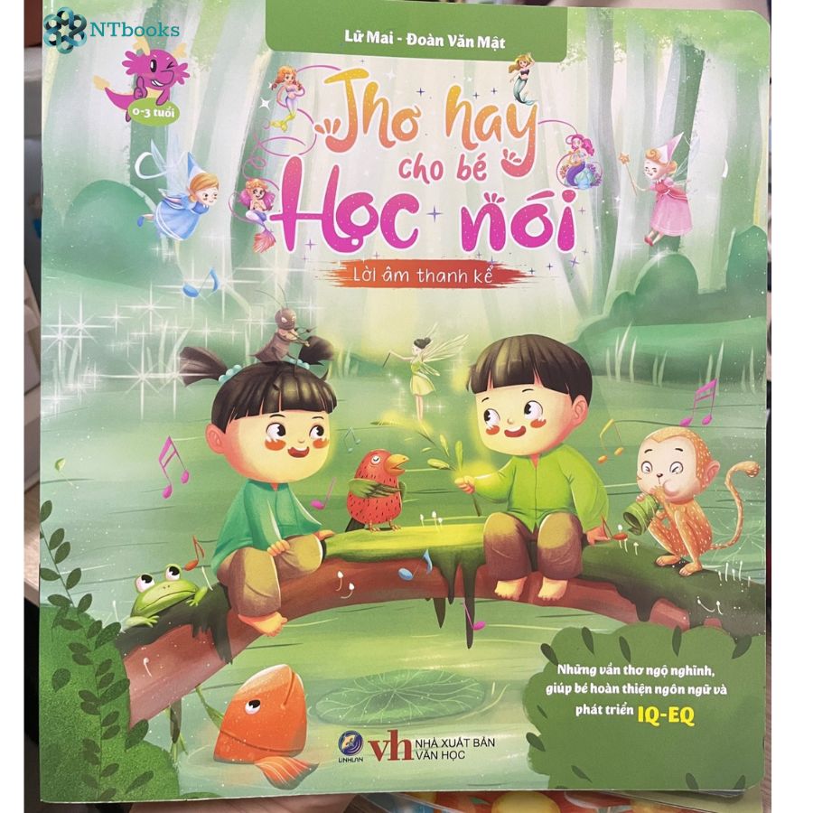 Sách Thơ hay cho bé học nói - Lời âm thanh kể